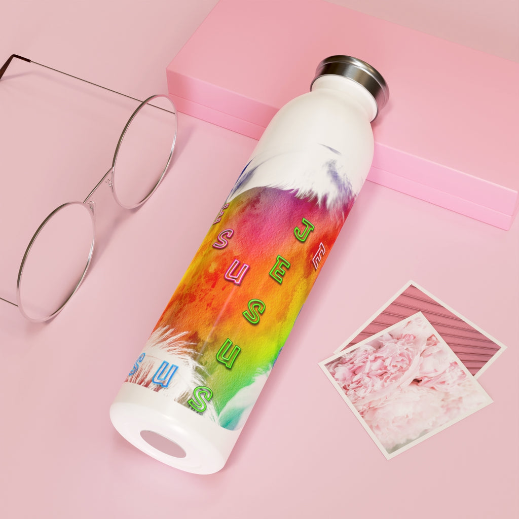 JESUS JESUS FEATHER (Slim Water Bottle)