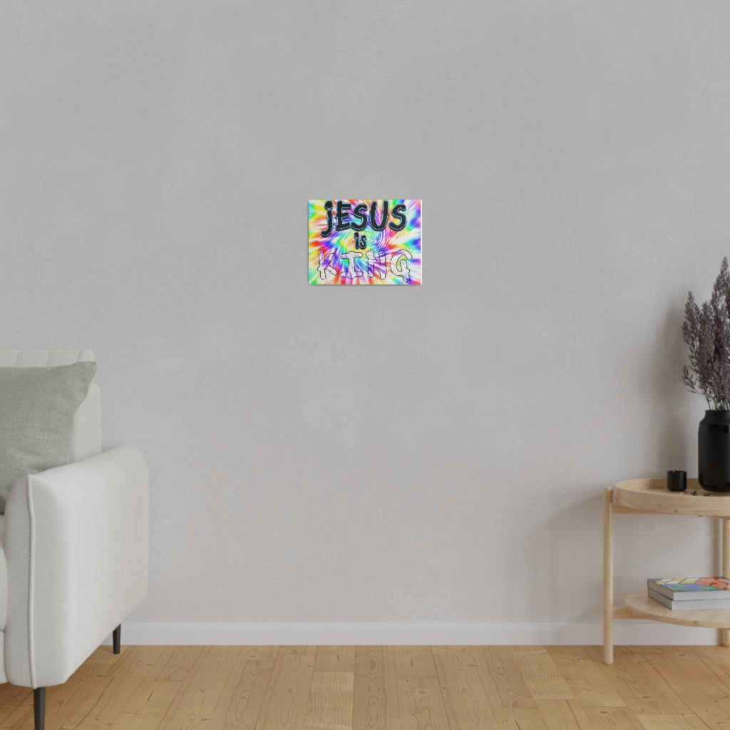 JSUS is King (Matte Canvas, Stretched)