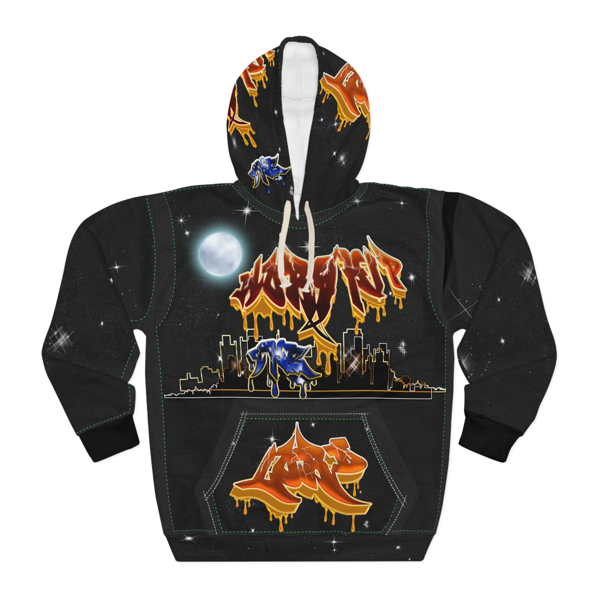 Worship the Lord - AOP Unisex Pullover Hoodie - Sizes Run Small
