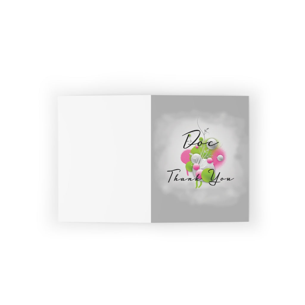 Thank You Doc - Greeting cards (8, 16, and 24 pcs)