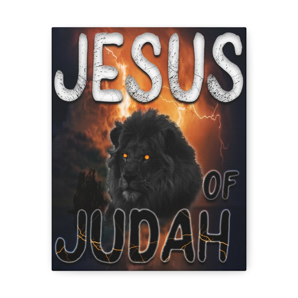 JESUS Lion of Judah (Stretched Canvas)