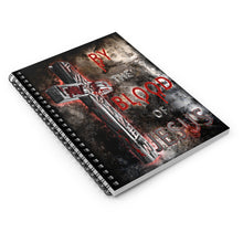 Load image into Gallery viewer, You Are Forgiven - By the Blood of Jesus (Spiral Notebook - Ruled Line)
