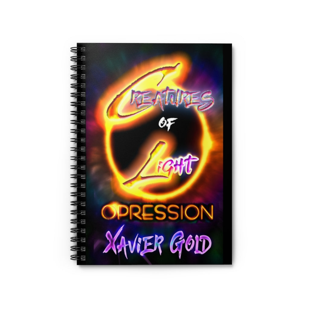 Creatures of Light Oppression Spiral Notebook - Ruled Line