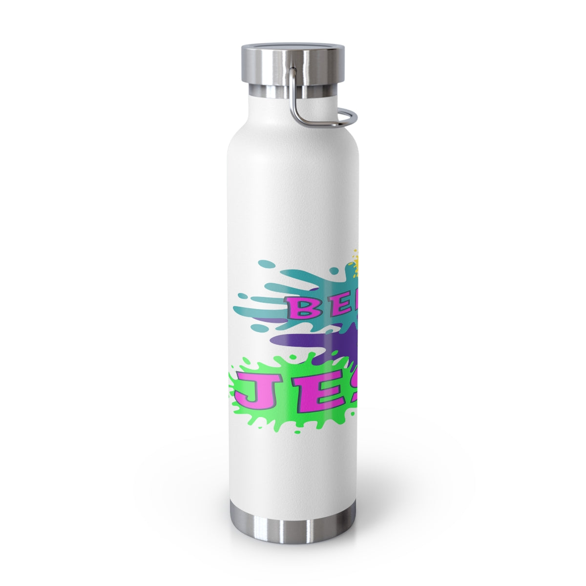 Big God said Let There Be Light & I Belong to JESUS (22oz Vacuum Insulated Bottle)