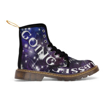 Load image into Gallery viewer, I AM BLESSED - COMING &amp; GOING (Women&#39;s Canvas Boots)
