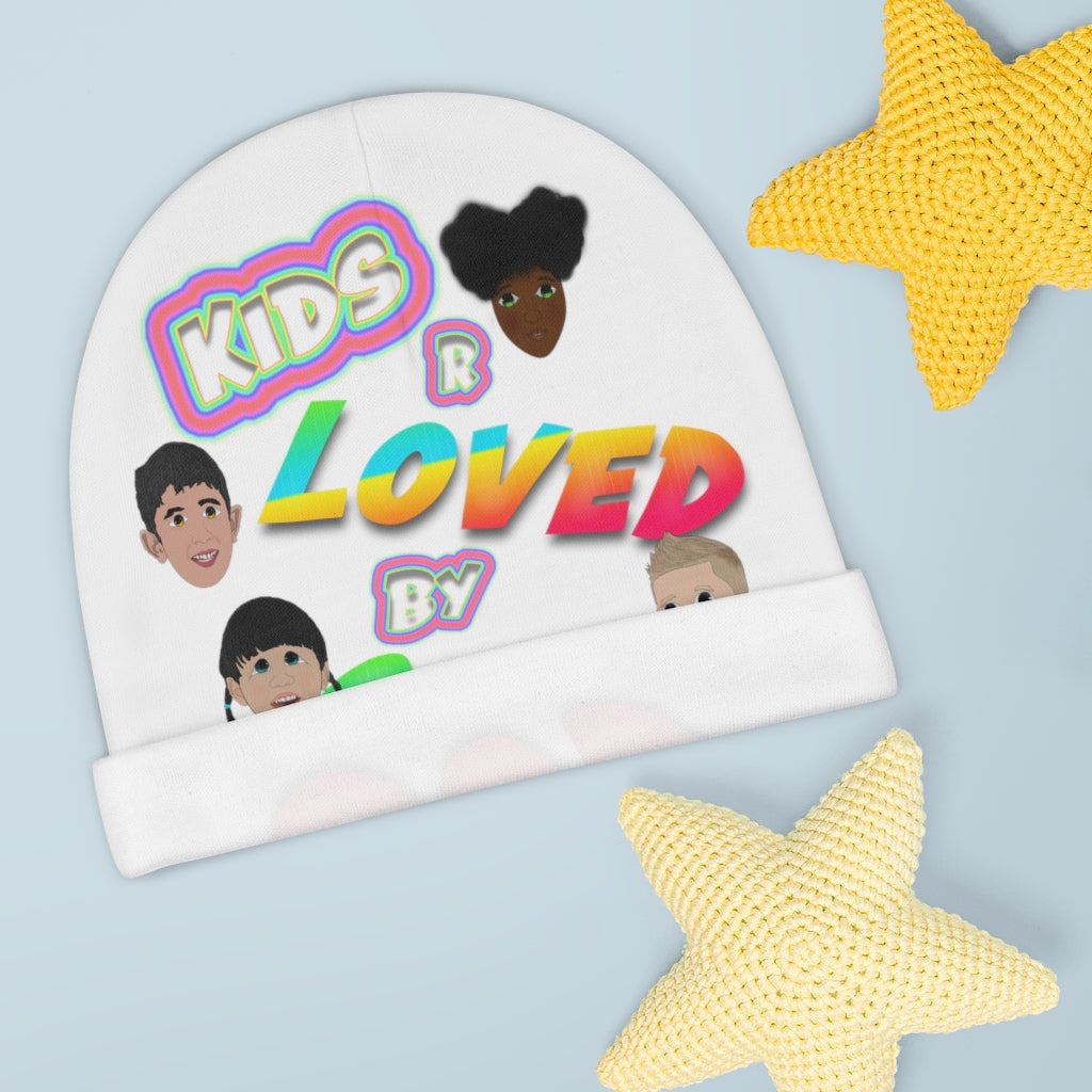 KIDS R LOVED BY GOD (Baby Beanie)