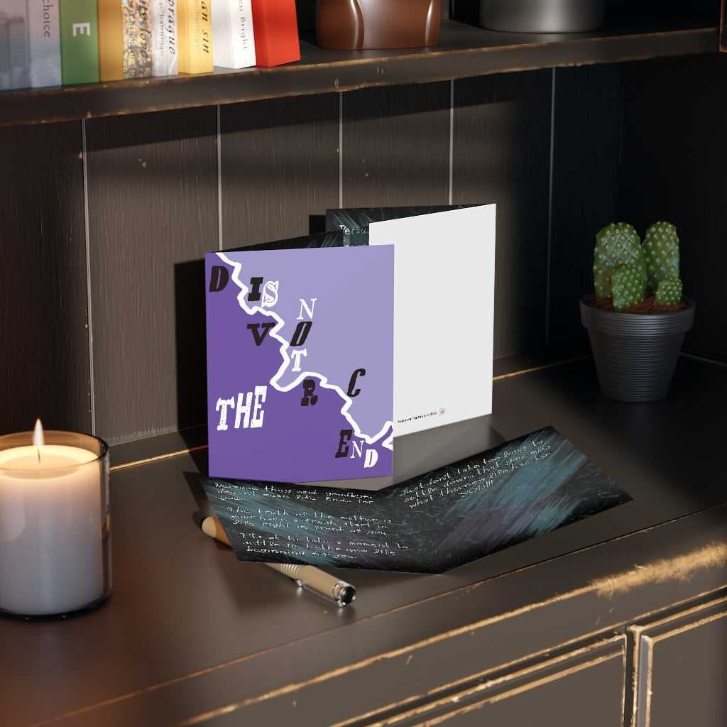 Divorce is Not the End - Greeting cards (8, 16, and 24 pcs)