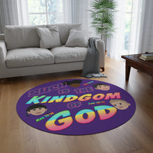 Load image into Gallery viewer, Such is the Kingdom of God (Round Rug)
