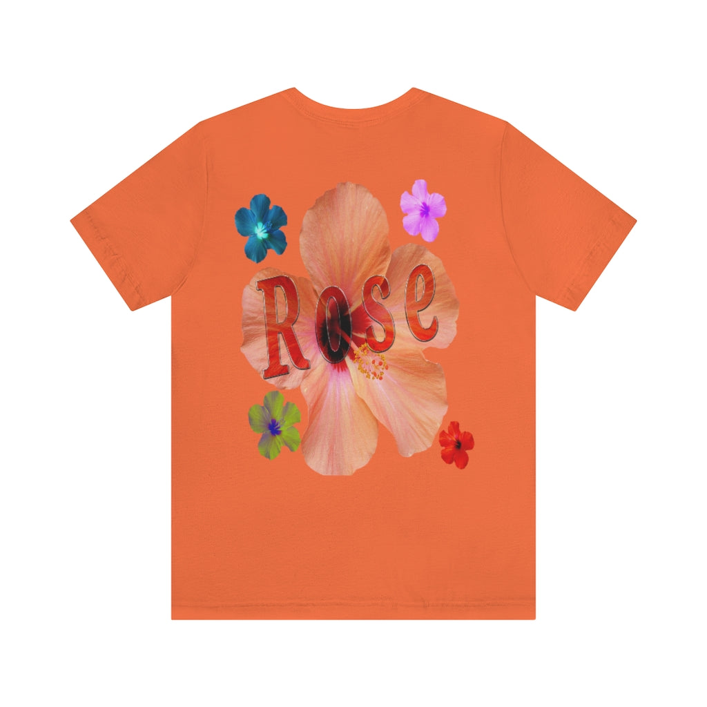 JESUS the Bread of Life & Rose - Unisex Jersey Short Sleeve Tee