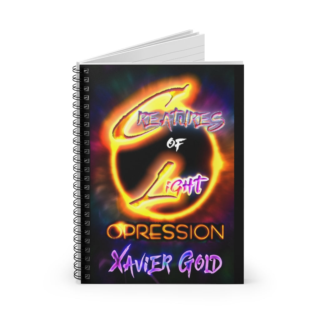 Creatures of Light Oppression Spiral Notebook - Ruled Line
