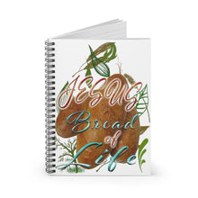 Load image into Gallery viewer, Jesus Bread of Life (Spiral Notebook - Ruled Line)
