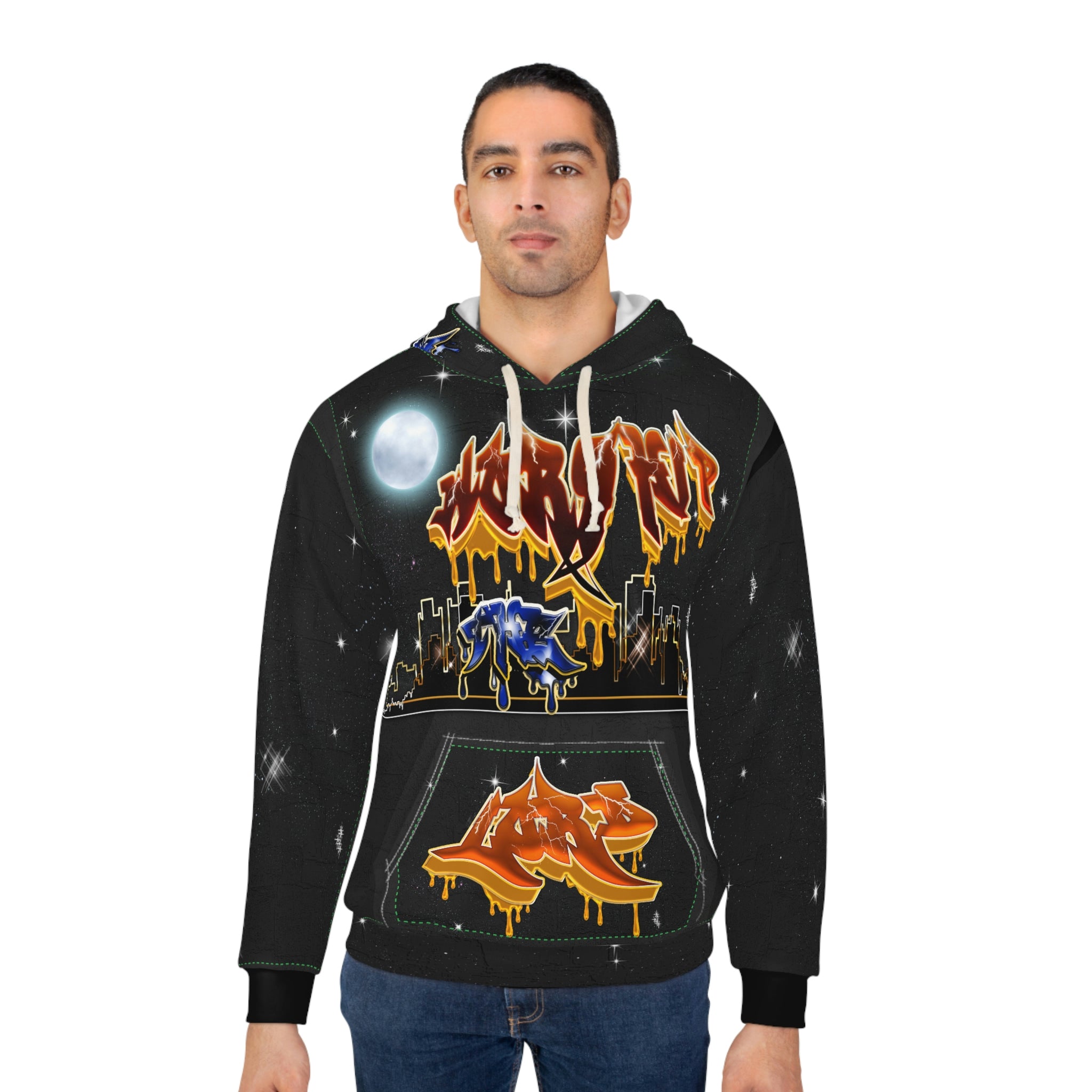 Worship the Lord - AOP Unisex Pullover Hoodie - Sizes Run Small