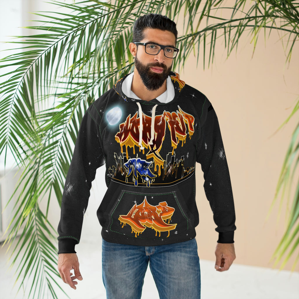Worship the Lord - AOP Unisex Pullover Hoodie - Sizes Run Small