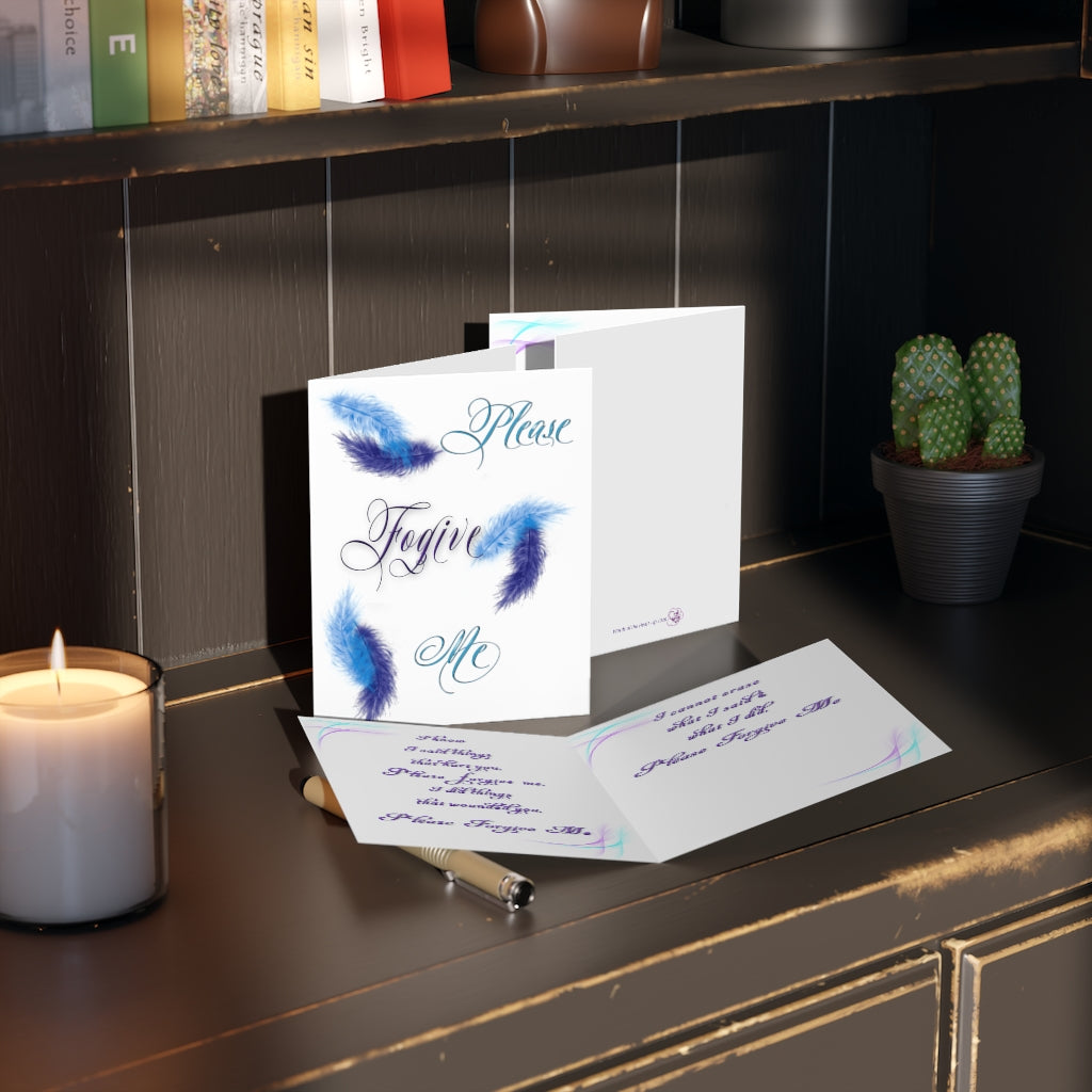 Please Forgive Me - Greeting cards (8, 16, and 24 pcs)