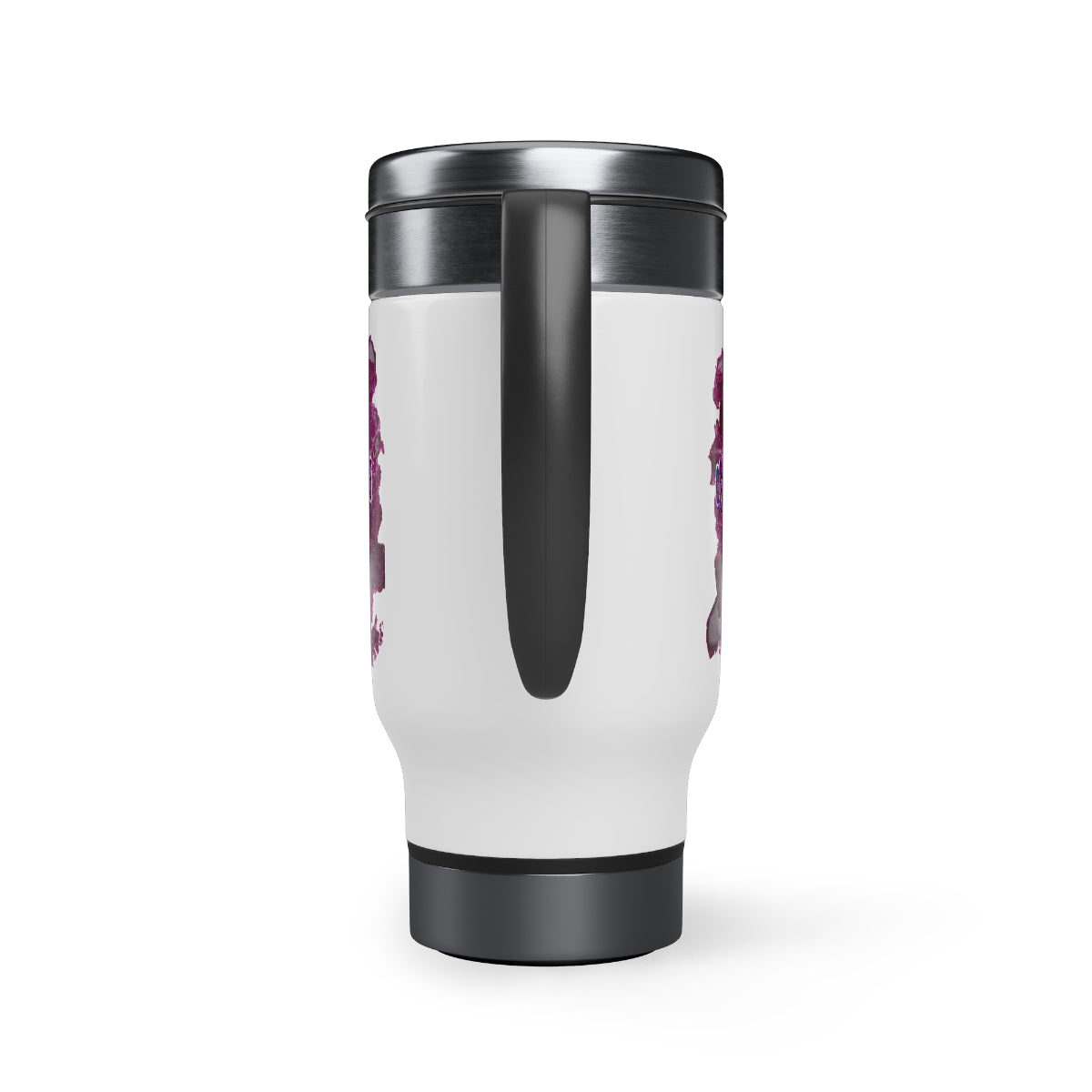 Ps. 23:5 Overflowing Cup (Stainless Steel Travel Mug with Handle, 14oz)