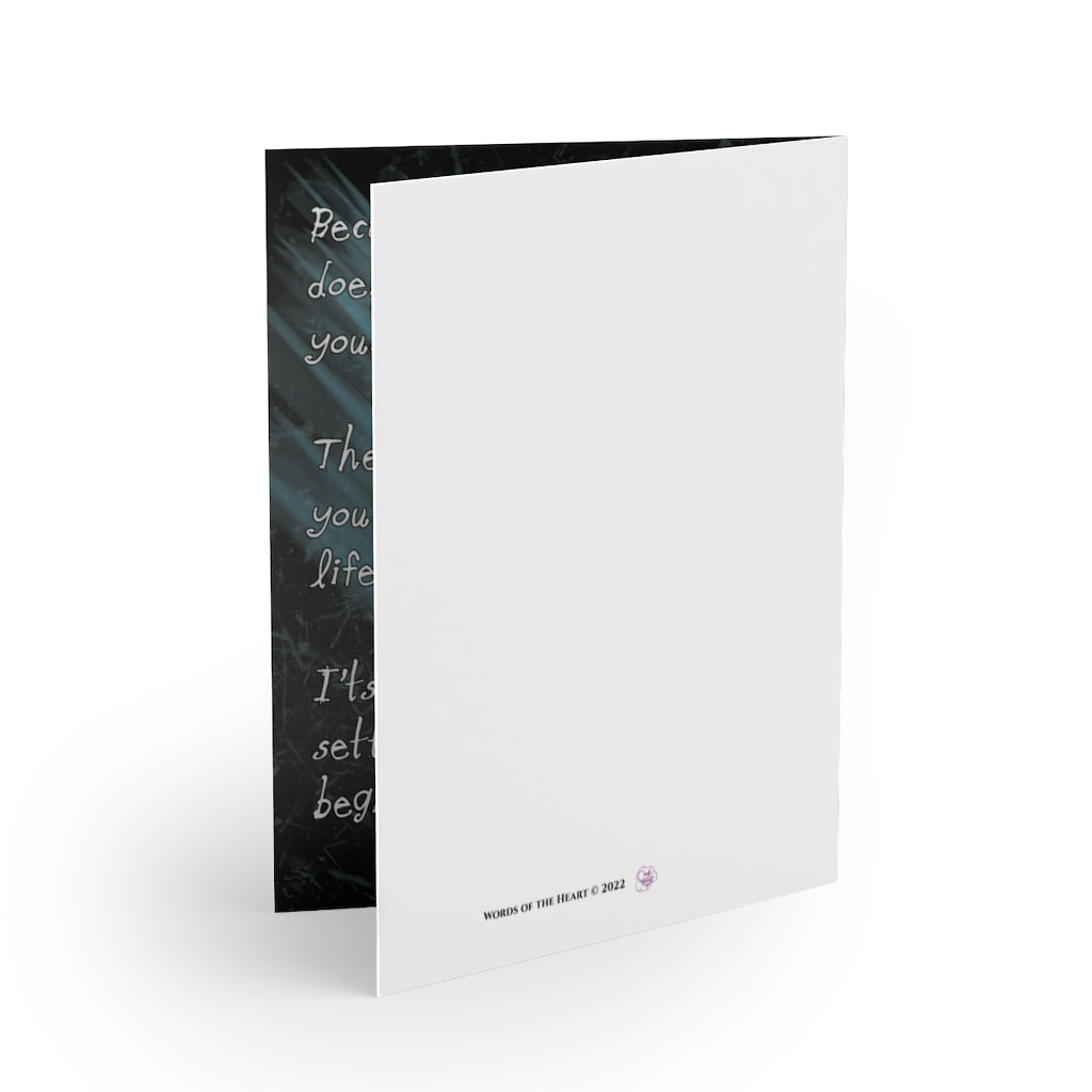 Divorce is Not the End - Greeting cards (8, 16, and 24 pcs)