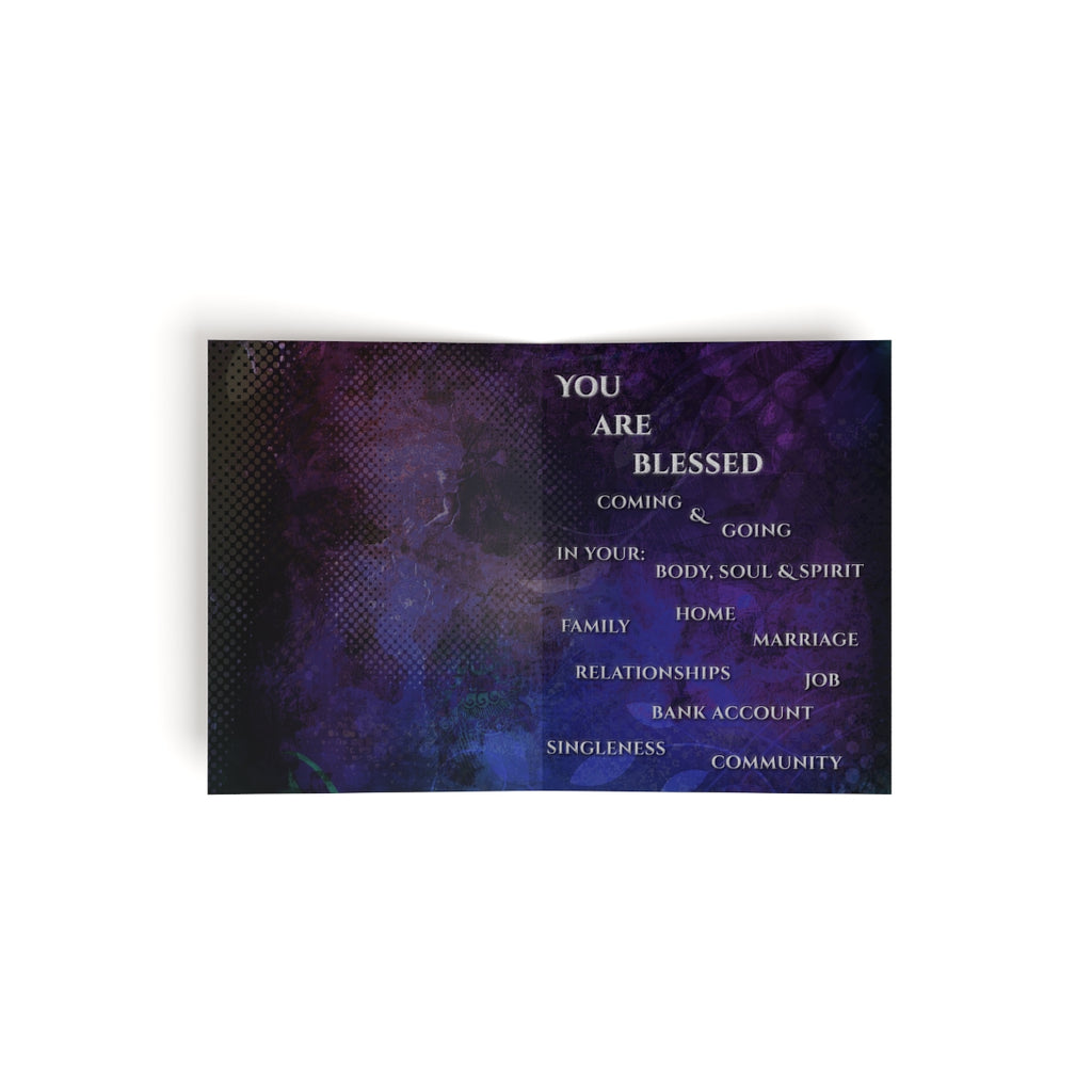 You Are Blessed - Greeting cards (8, 16, and 24 pcs)