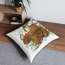 Load image into Gallery viewer, JESUS Bread of Life (Tufted Floor Pillow, Square)
