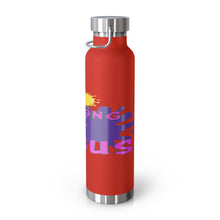 Load image into Gallery viewer, Big God said Let There Be Light &amp; I Belong to JESUS (22oz Vacuum Insulated Bottle)
