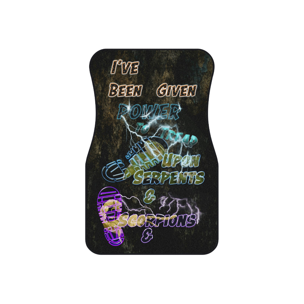 LUKE 10:19 Car Mats (Set of 4)