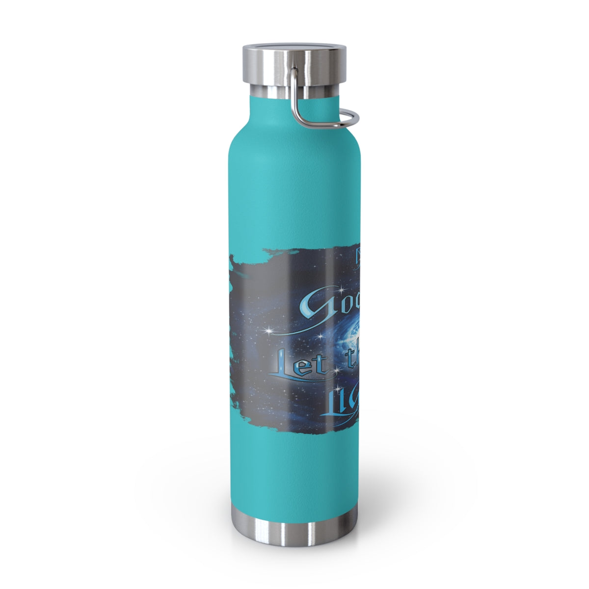 Big God said Let There Be Light & I Belong to JESUS (22oz Vacuum Insulated Bottle)