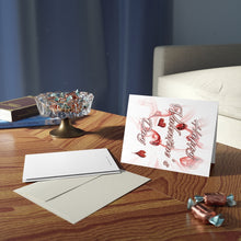 Load image into Gallery viewer, Happy Valentine&#39;s Day - Greeting cards (8, 16, and 24 pcs)
