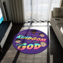 Load image into Gallery viewer, Such is the Kingdom of God (Round Rug)
