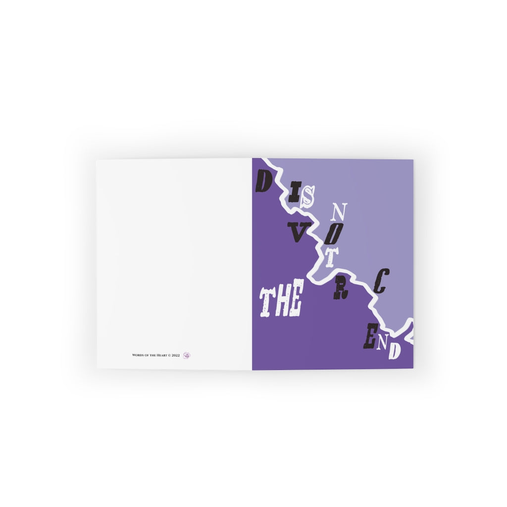 Divorce is Not the End - Greeting cards (8, 16, and 24 pcs)