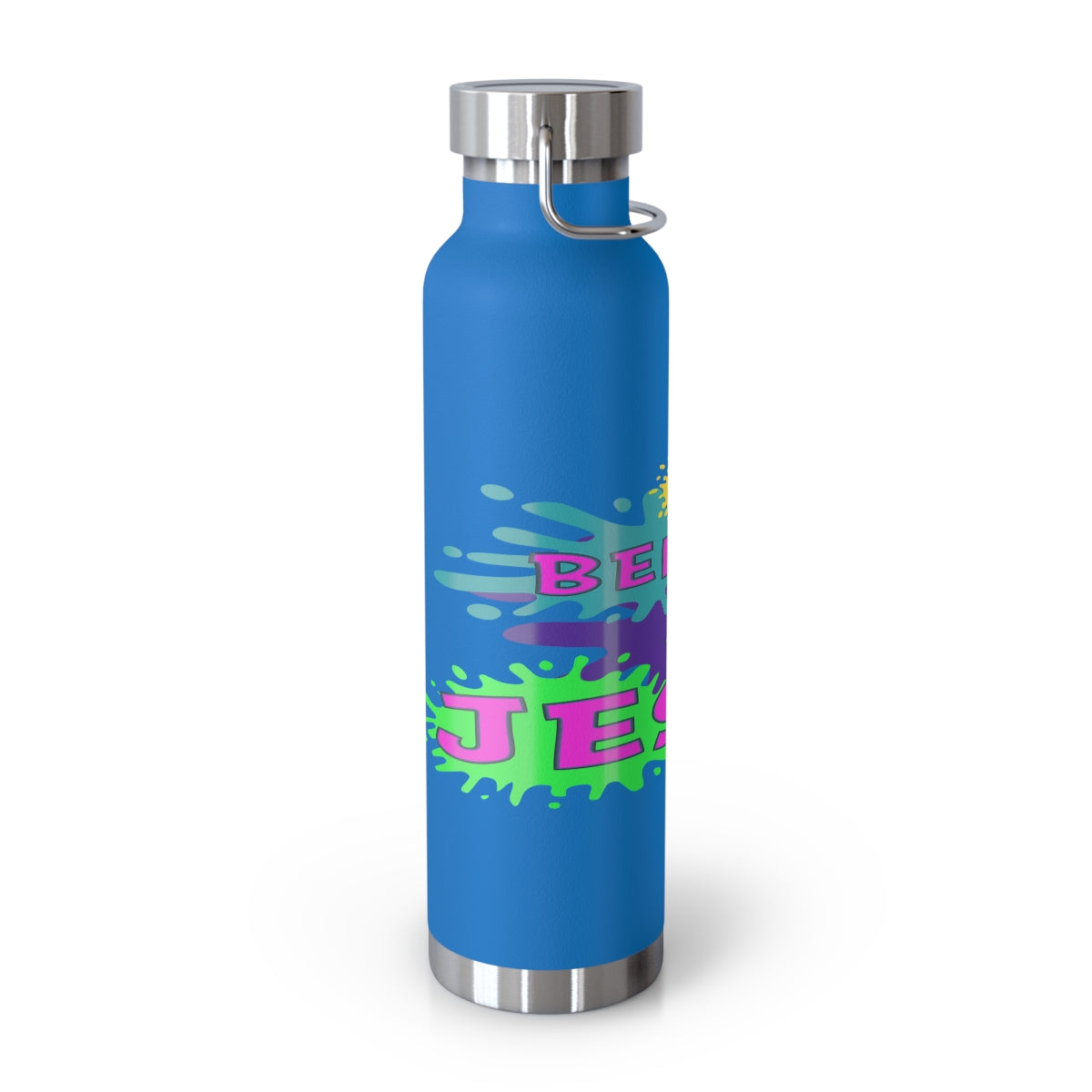 Big God said Let There Be Light & I Belong to JESUS (22oz Vacuum Insulated Bottle)