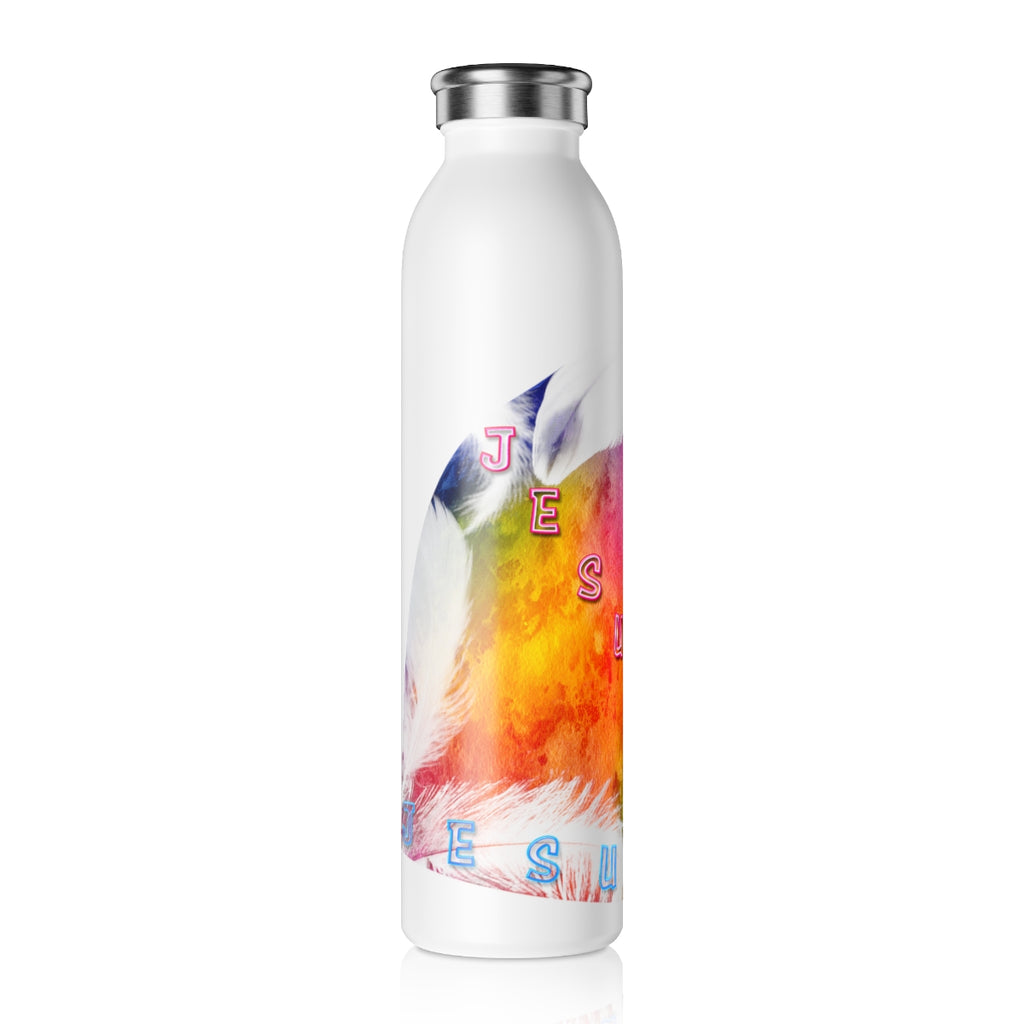 JESUS JESUS FEATHER (Slim Water Bottle)