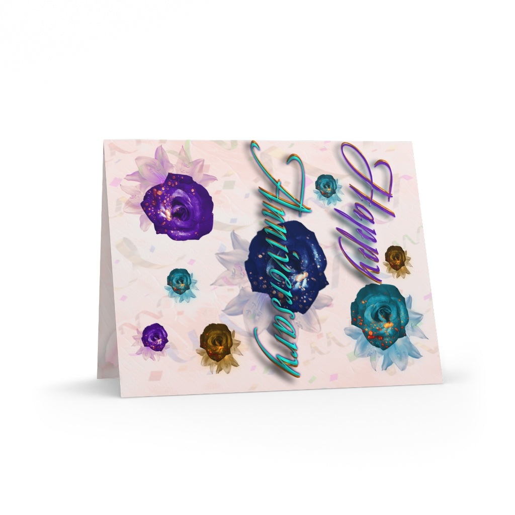 Happy Anniversary - Greeting cards (8, 16, and 24 pcs)