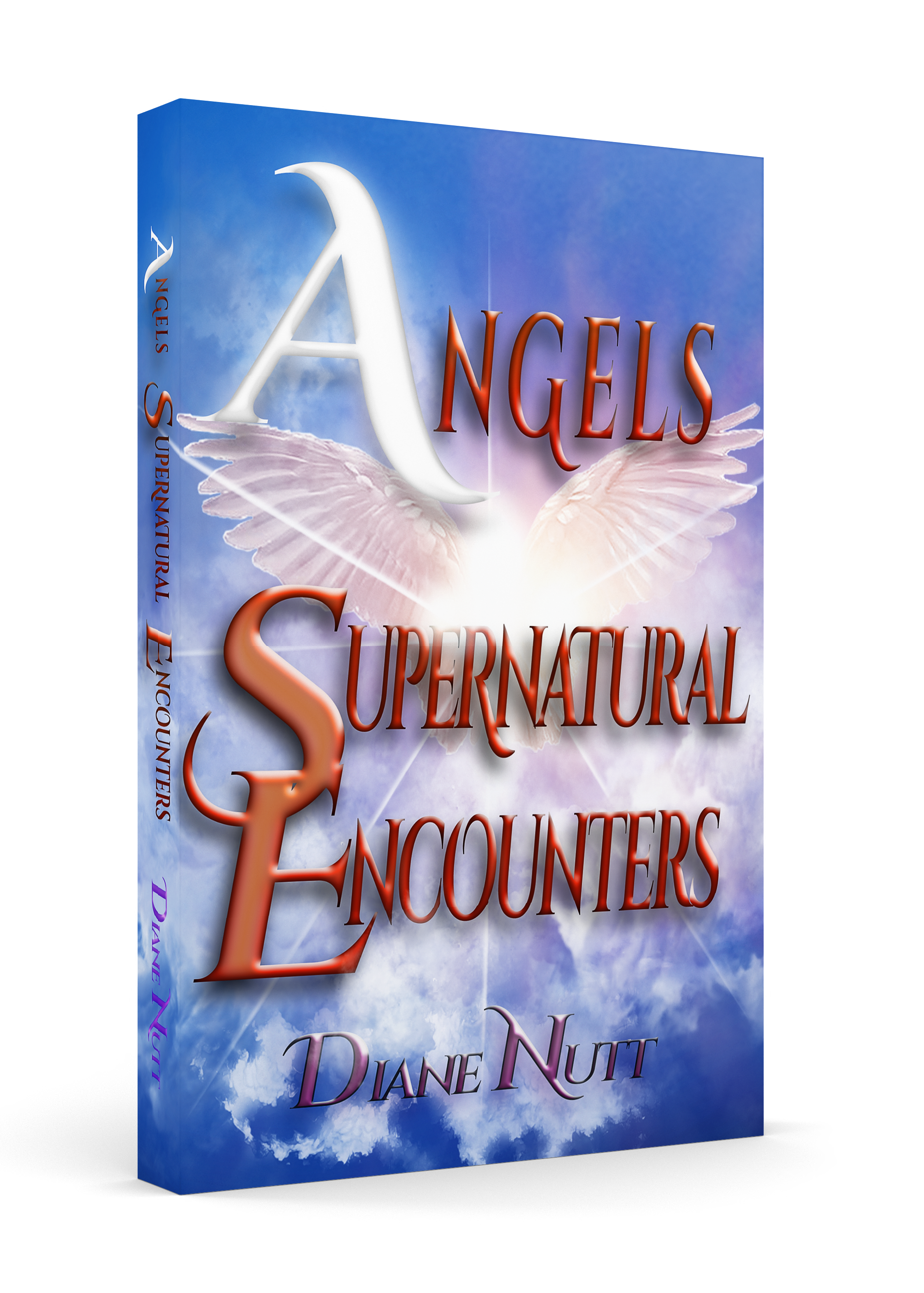 Book Cover Design - Angels Supernatural Encounters: Book Contents Not For Sale) (Contact doveminrc@gmail.com for written book)