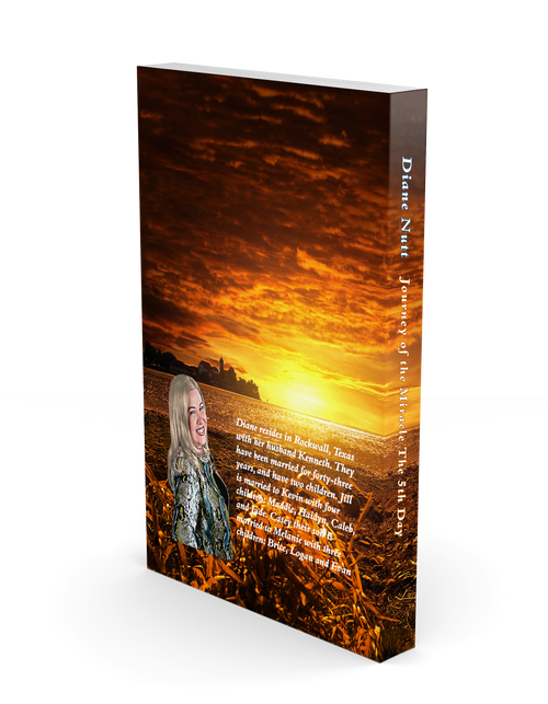 Book Cover Design (Journey of the Miracle The 5th Day - Book Contents Not For Sale) (Contact doveminrc@gmail.com for written book)