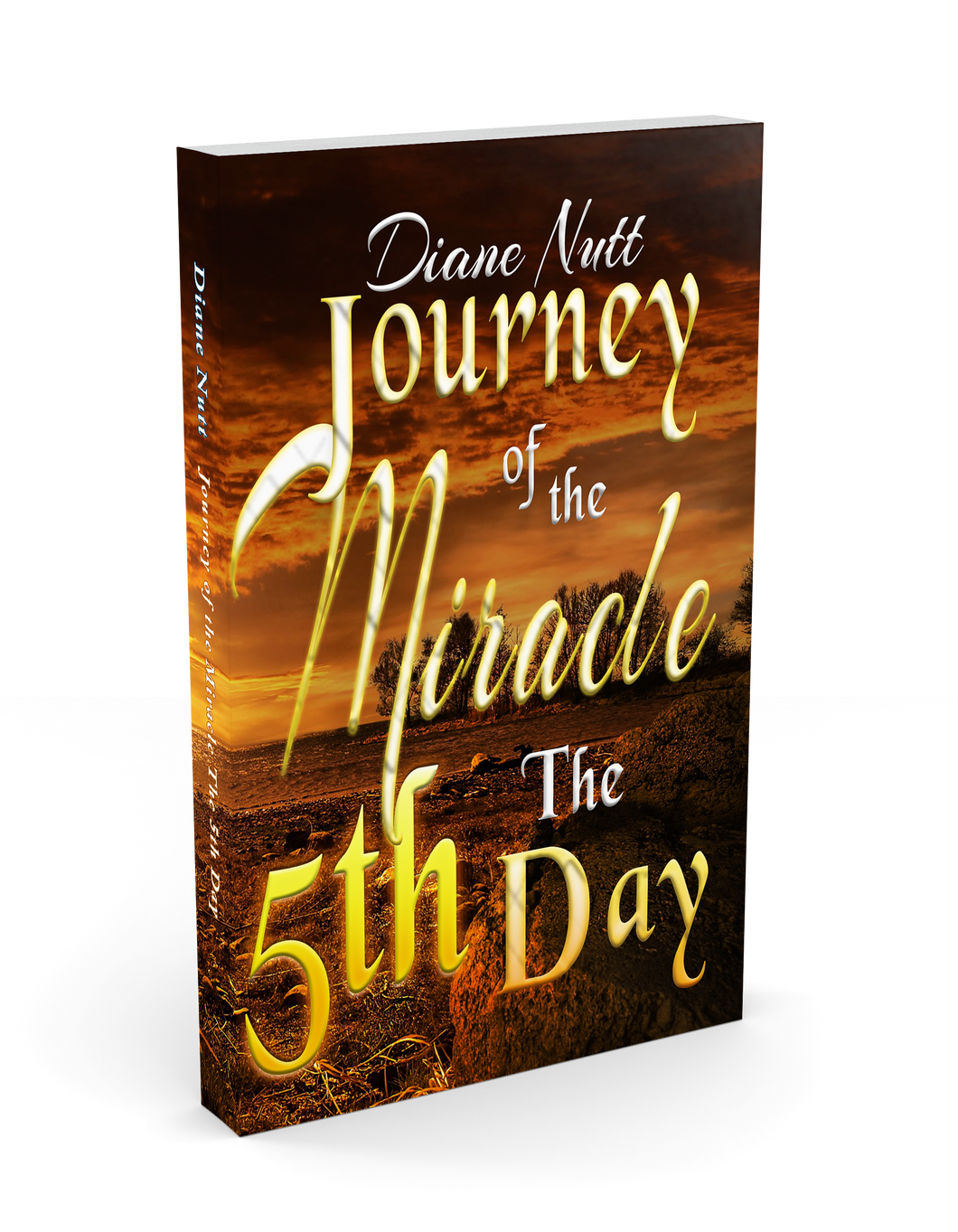 Book Cover Design (Journey of the Miracle The 5th Day - Book Contents Not For Sale)