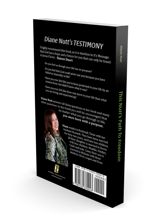Book Cover Design - (This Nutt's Path To Freedom Choose Life Not Death: Book Contents Not For Sale) (Contact doveminrc@gmail.com for written book)