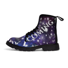 Load image into Gallery viewer, I AM BLESSED - COMING &amp; GOING (Women&#39;s Canvas Boots)
