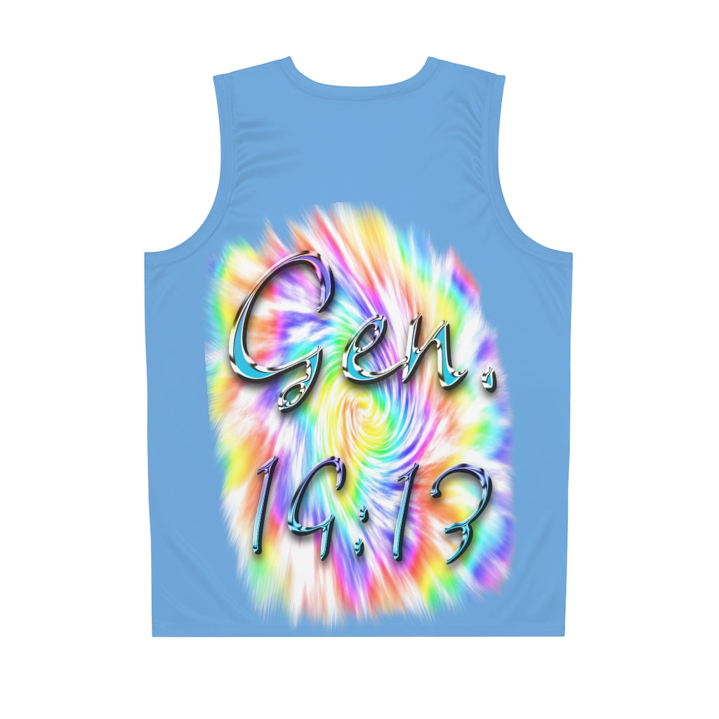 My God's Covenant Promise Gen 19;13 - Basketball Jersey