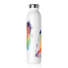 Load image into Gallery viewer, JESUS JESUS FEATHER (Slim Water Bottle)
