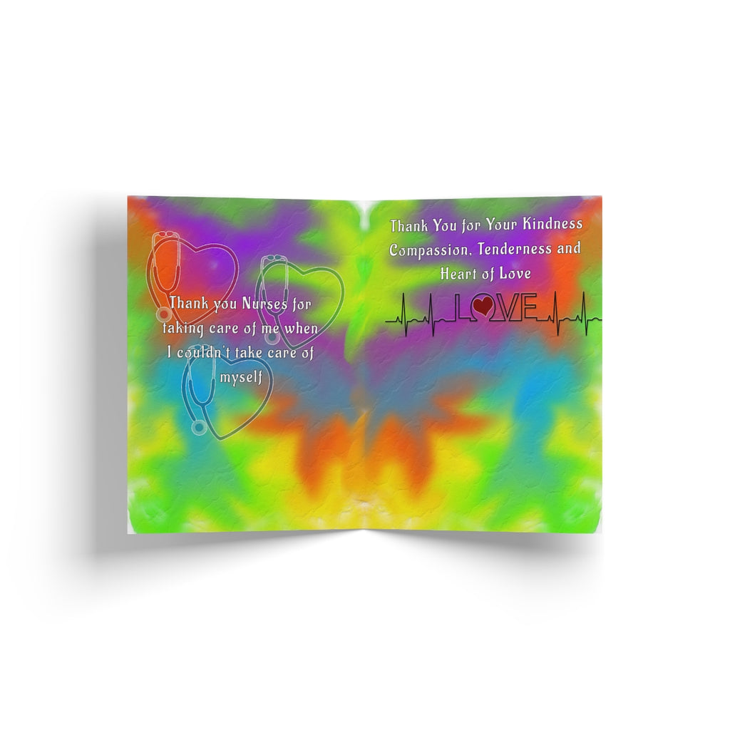 Nurses - Thank You (Folded Greeting Cards)