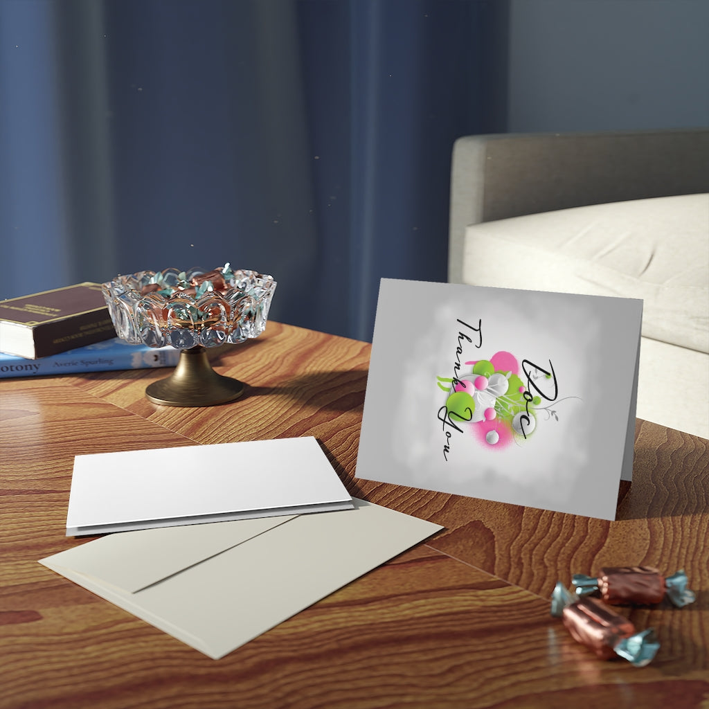 Thank You Doc - Greeting cards (8, 16, and 24 pcs)