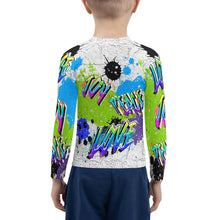 Load image into Gallery viewer, GOD is Love - Joy - Peace - Kids Rash Guard
