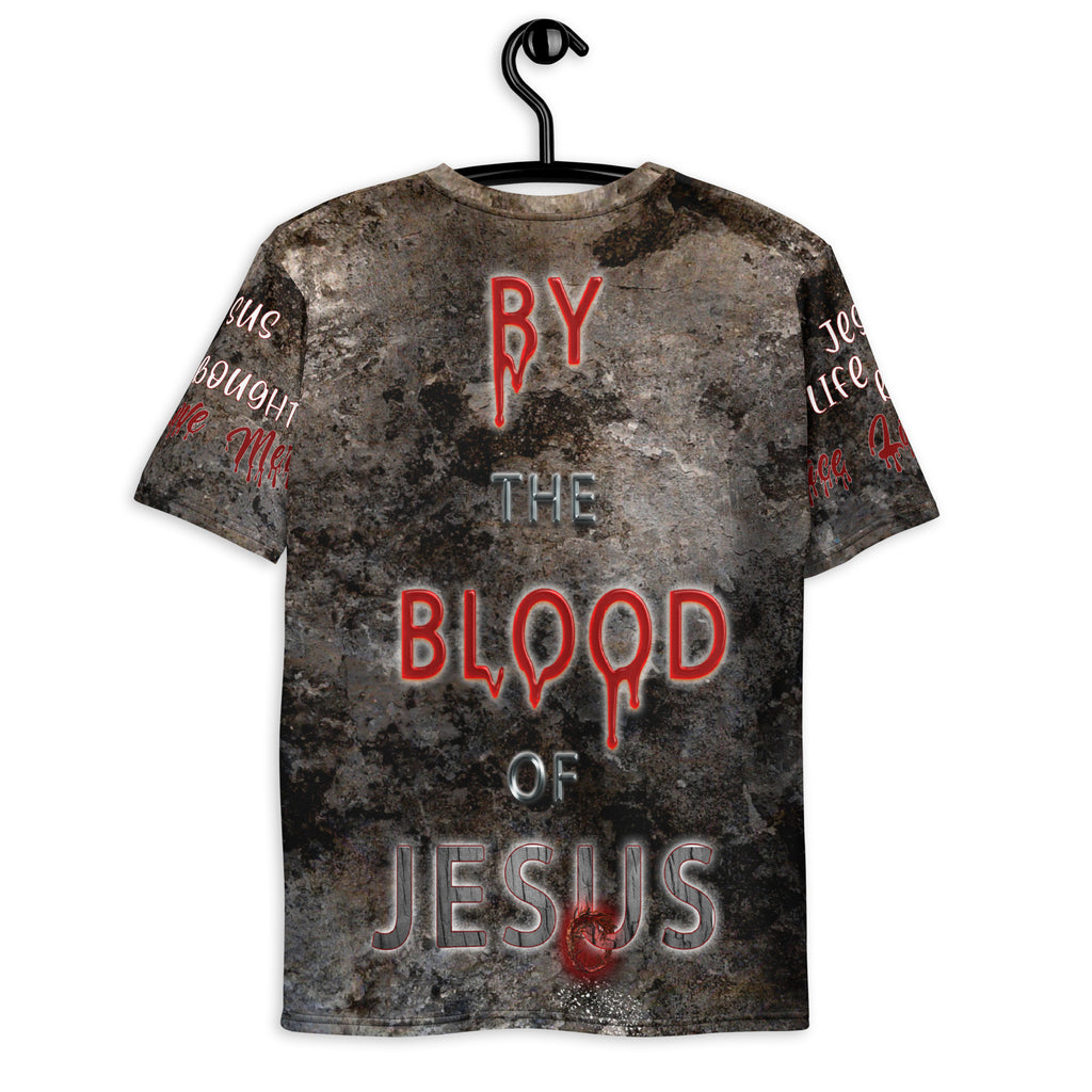 You're Forgiven By the Blood of Jesus AOP - (Men's t-shirt)