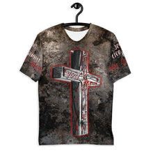 Load image into Gallery viewer, You&#39;re Forgiven By the Blood of Jesus AOP - (Men&#39;s t-shirt)
