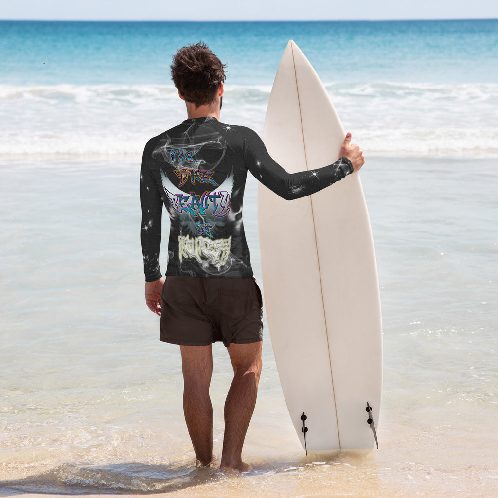 Worship the Lord in the Beauty of Holiness AOP - Men's Rash Guard