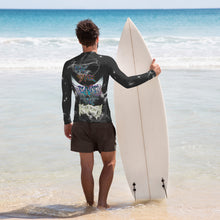 Load image into Gallery viewer, Worship the Lord in the Beauty of Holiness AOP - Men&#39;s Rash Guard
