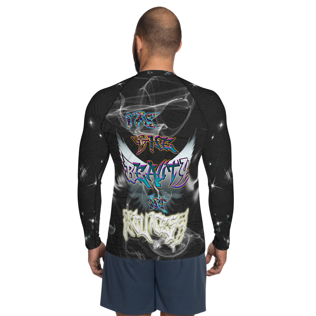 Worship the Lord in the Beauty of Holiness AOP - Men's Rash Guard