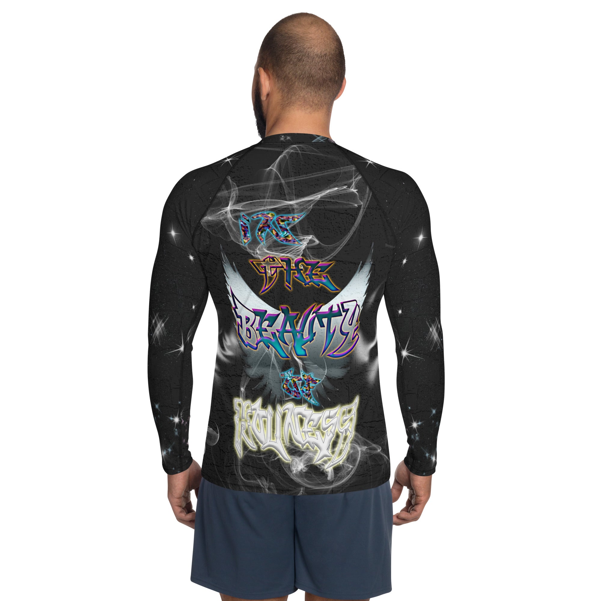 Worship the Lord in the Beauty of Holiness AOP - Men's Rash Guard