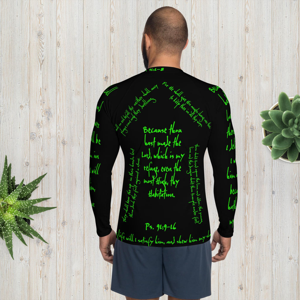 Ps. 91: 1-16 - Men's Rash Guard