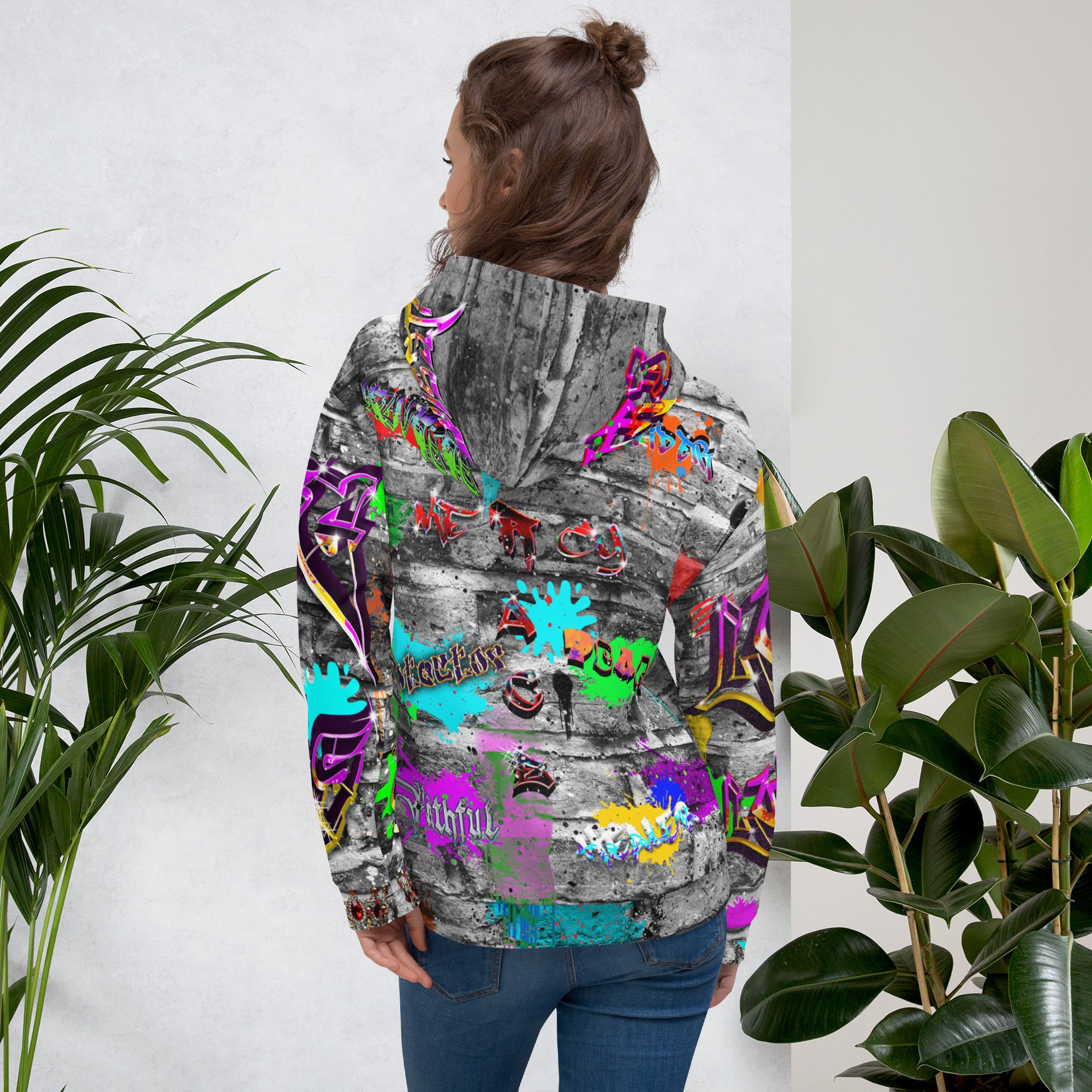 Jesus My Lord & King AOP - (Unisex Hoodie) (Sizes Run Small)