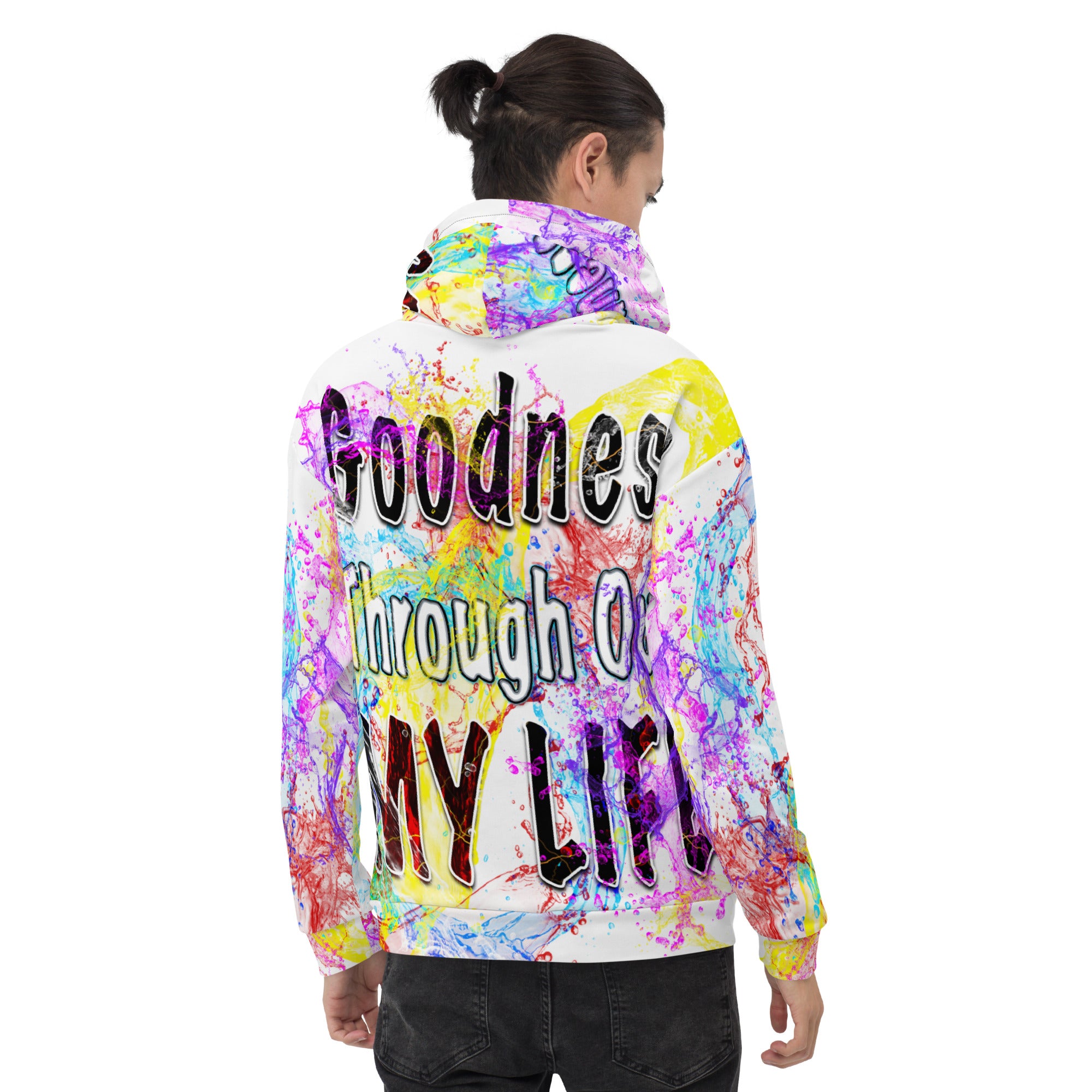 I See Evidence of God's Goodness Through Out My Life AOP - Unisex Hoodie